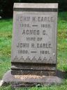 Record image of Agnes C. Earle (born Cooper)