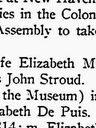 Record image of Elizabeth Stroud (born McDowell)