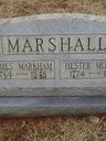 Record image of Hester "Hettie" "Etty" Marshall (born Morris Marshall)