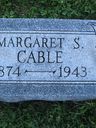 Record image of Margaret Salome Cable (born Snyder)
