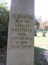 Record image of Elizabeth Wakefield (born Hough)