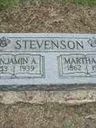 Record image of Martha Margaret "Maggie" Stevenson (born Russell)