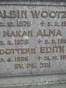 Record image of Alma Konstantia Wootz (born Samuelsson)