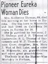 Record image of Kate Thomas (born Reuter)