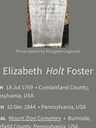 Record image of Elizabeth McGee (born Holt McGee)