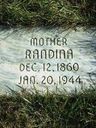 Record image of Randine(Dina) 2 Botolfsen (born Taalesdatter(Brandon))