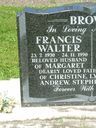 Record image of Francis Walter Brown
