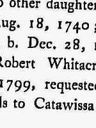 Record image of Robert (Robert Whittaker Robert Whiteacre) Whitacre