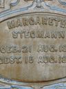 Record image of Anna Margaretha Stegmann (rozená Dukwens)