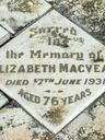 Record image of Elizabeth MACVEAN