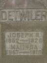 Record image of Malinda Lucinda Detwiler (born Culp)