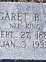 Record image of Margaret B. Rider (born King)
