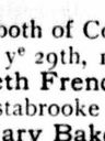 Record image of Elizabeth Colburn (born French)