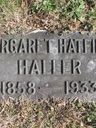 Record image of Margaret Virginia Bias  Haller (born Hatfield)