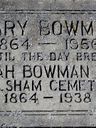 Record image of Mary Schneider Bauman (born Bricker)