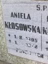 Record image of Aniela ( Angela ) Kłosowska (geb. Piątkowska)