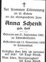 Record image of Anna Schenk (geb. Holl)