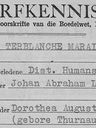Record image of Mr Petrus Terblanche Marais