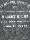 Record image of Albert Edward Doe