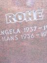 Record image of Angela Rohe (born Bruns)