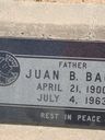 Record image of Juan Bautista Baca