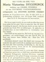Record image of Marie Victorina Windels (née Deconinck)
