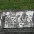 Record image of Sara Kebbler Martin (nacida Marshall)