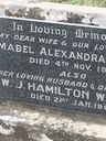 Record image of Mabel Alexandra ( May) Walker (born LEARMONTH)