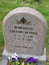 Record image of Borghild Eikemo. (born Sætre)