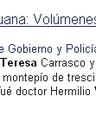 Record image of Maria Teresa Valdizan Medrano (nacida Carrasco Jimenez)