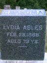 Record image of Lydia Ann Frazier Ables (born Way)
