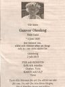 Record image of Gunvor Inga Maria Oleskog (born Dahl)