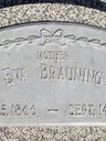 Record image of Eva Katherine Brauning (geb. Peter)