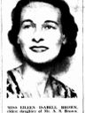 Record image of Eileen Isabell Nuss Nuss (born Brown)