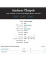 Record image of Andreas Chúpek