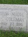 Record image of Sylvia Madge Coleman