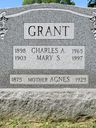 Record image of Agnes Grant (born Gilmore)