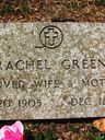 Record image of Rachel Green (born Jones)