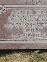 Record image of Minnie Jeanette Jensen (born Call)