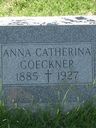 Record image of Anna Maria Catherina Goeckner (born Niemerg)