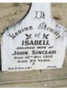 Record image of Isabella Sinclair (born Betts)
