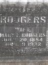 Record image of Mary Frances "Mollie" Rogers (born Chism)