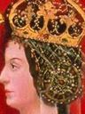 Record image of Princess Gerberge Swabia (born Burgundy)