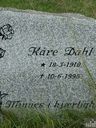 Record image of Kåre (Kaare Dal) Josefsen Theodorsen Dahl