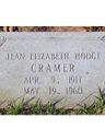 Record image of Jean Elizabeth Cramer (geb. Hodge)