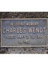 Record image of Charles Wendt