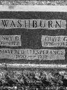 Record image of Olive Gertrude Washburn (born Robinson)