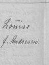 Record image of Andrea Louise Jensine Mortensen (born Andreasen)