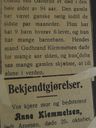 Record image of Anne Arnesdatter Clemetsen (born Arnesdatter)