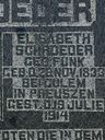 Record image of Elisabeth or Elizabeth P Schröder or Schroeder (born Funk)